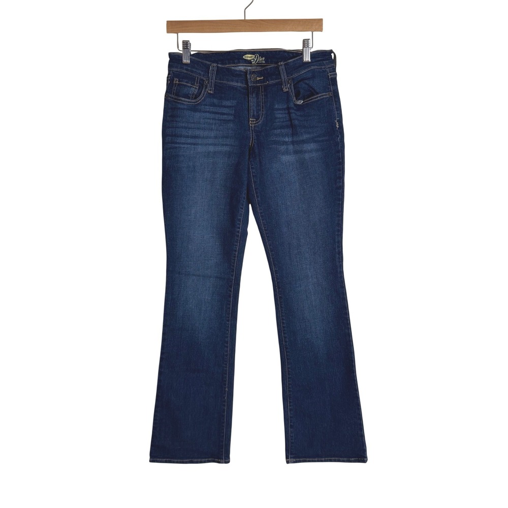 Old Navy Jeans Women's The Diva Bootcut Dark Wash Blue Size 4 Regular